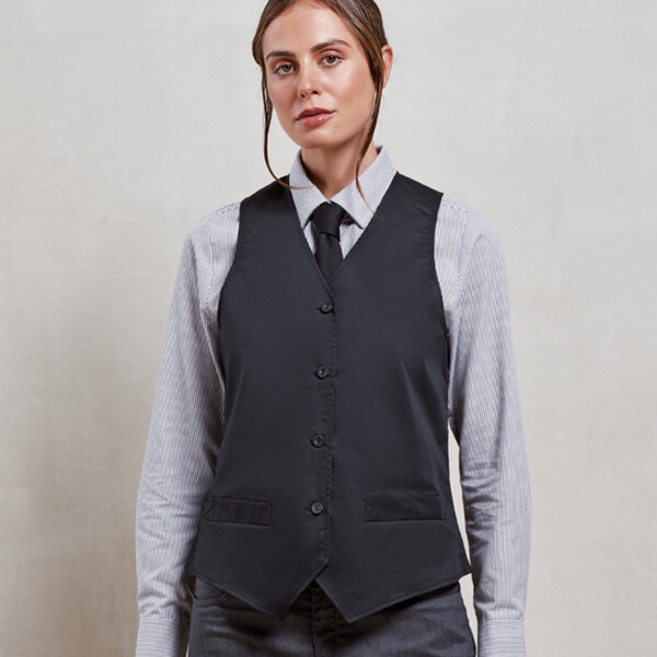 Premier Ladies Hospitality Waistcoat Thumbnail
